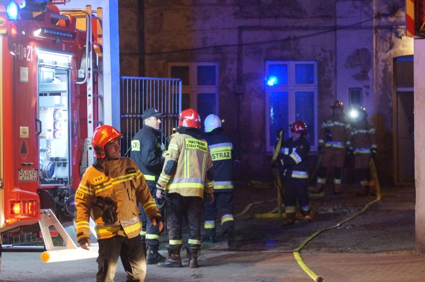 Pożar w mieszkaniu przy ulicy Kościuszki w Kaliszu