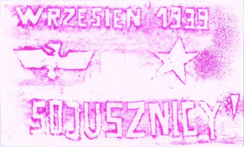 Antyrządowe ulotki autorstwa Jacka Śródki z lat 1982-1984