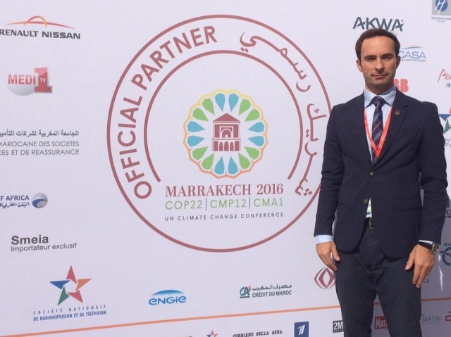 W światowym szczycie klimatycznym w Maroku jedynym reprezentantem Polski był burmistrz Rypina Paweł Grzybowski.