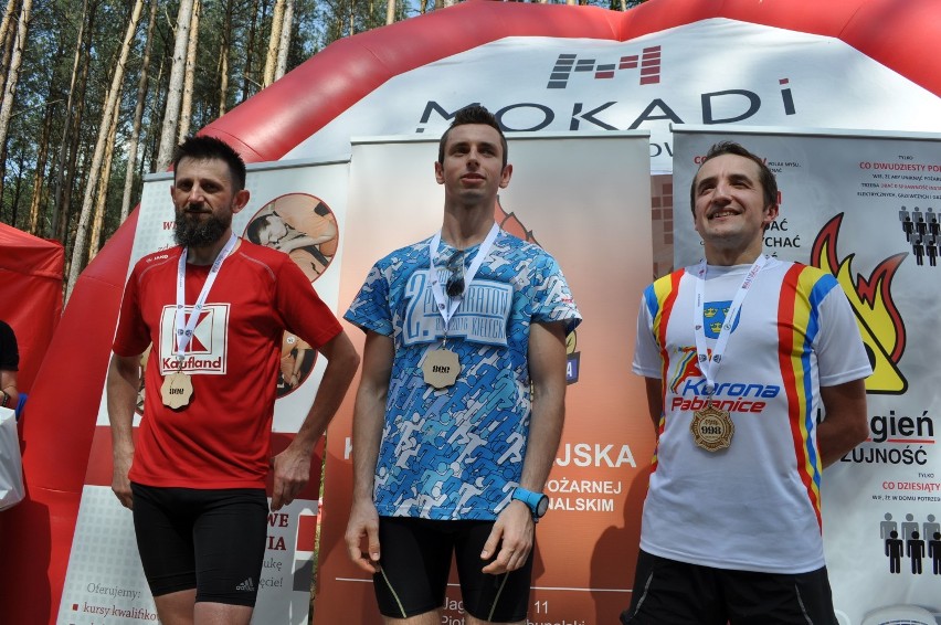 III Strażackie 9,98 km. Bieg i rajd rowerowy w lasach...