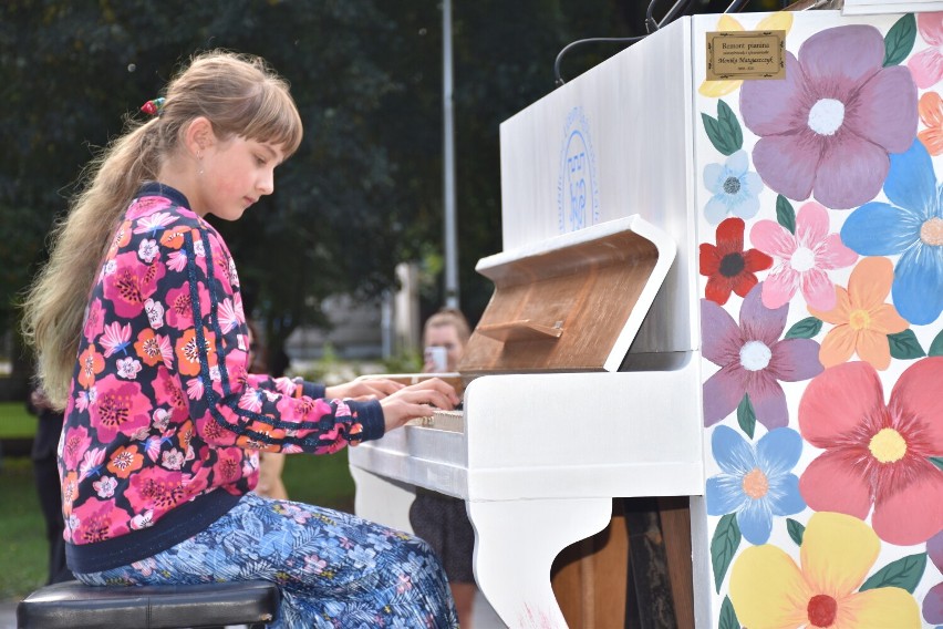 Wędrujące pianino w Pleszewie