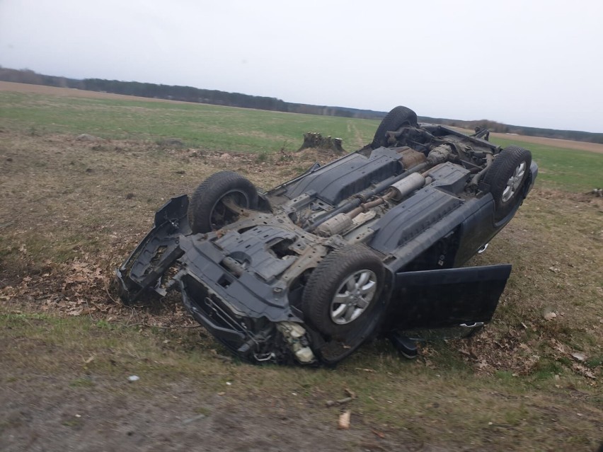 Na trasie Żary - Żagań w piątek 1 kwietnia doszło do groźnie...