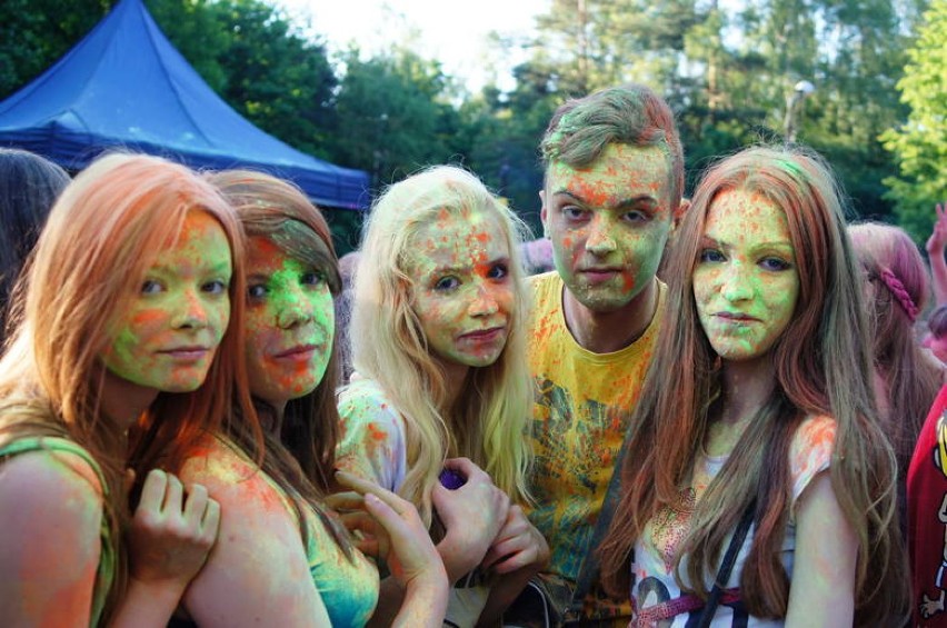 Festiwal kolorów 2014 w Katowicach na Ligocie [ZDJĘCIA]