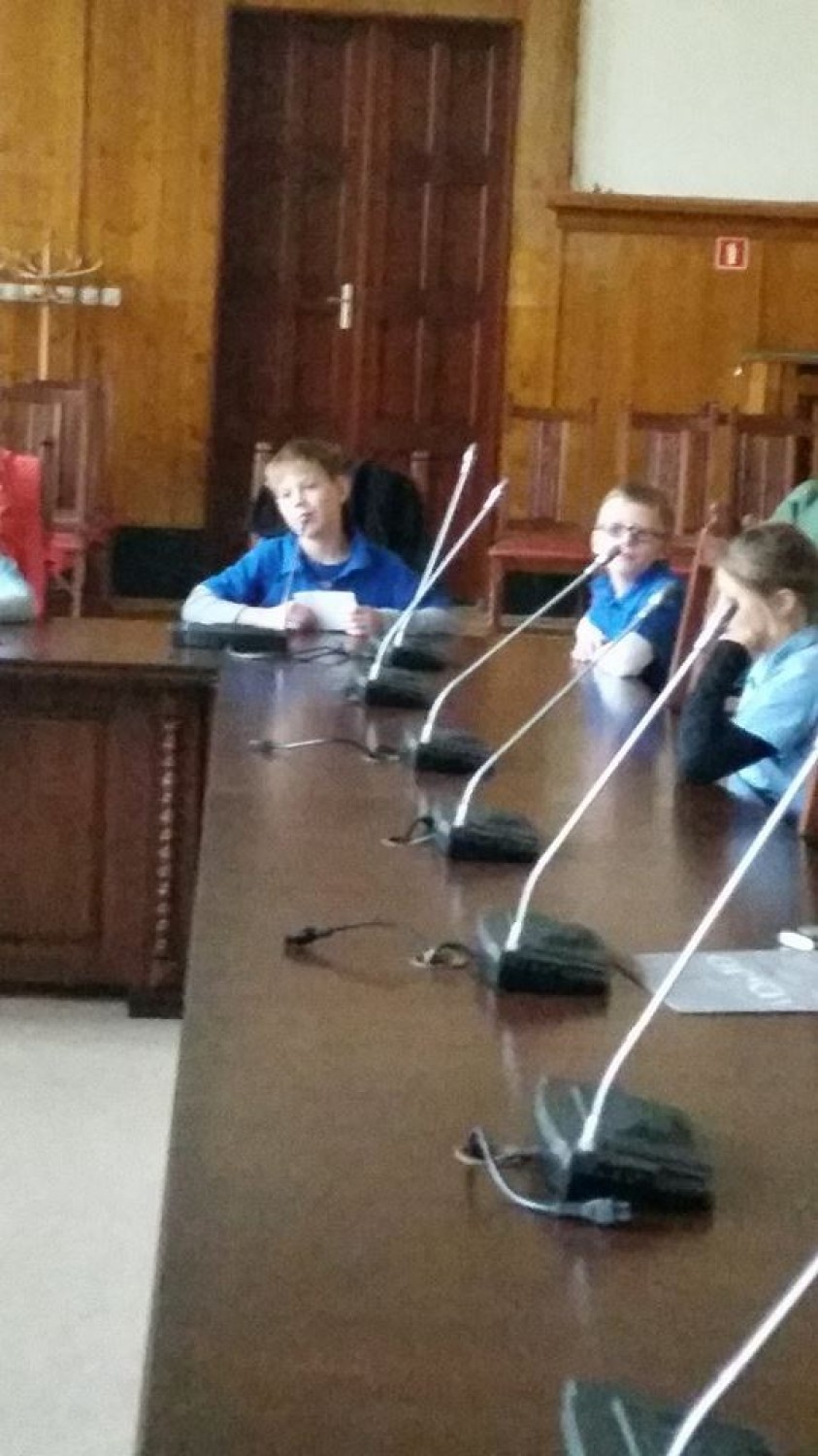 Uczniowie SP 11 z Elbląga odwiedzili prezydenta Jerzego...