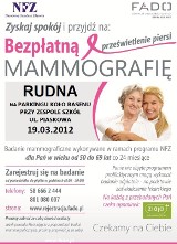 Bezpłatna mammografia w Rudnej