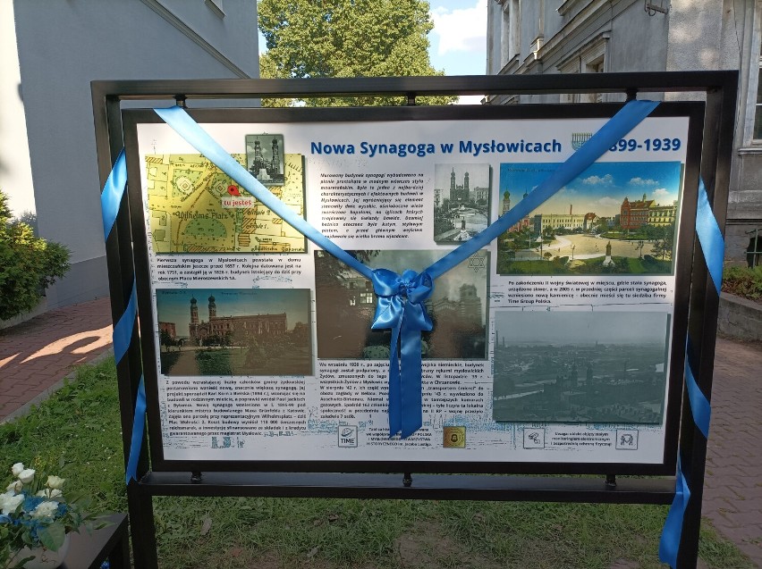 Odsłonięto tablice historyczne upamiętniające Synagogę w...