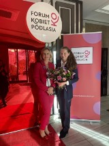 Bożena Jolanta Jelska-Jaroś uhonorowana na Forum Kobiet Podlasia 