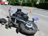 Dwa wypadki z udziałem motocyklistów na terenie powiatu jarosławskiego
