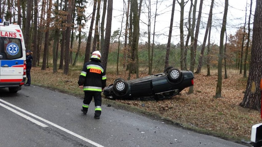 Poważny wypadek. 3 osoby ranne