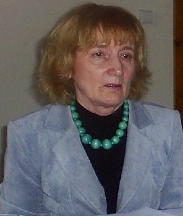 Halina Paczkowska Prezes Towarzystwa Miłośnków Kujaw z Radziejowa