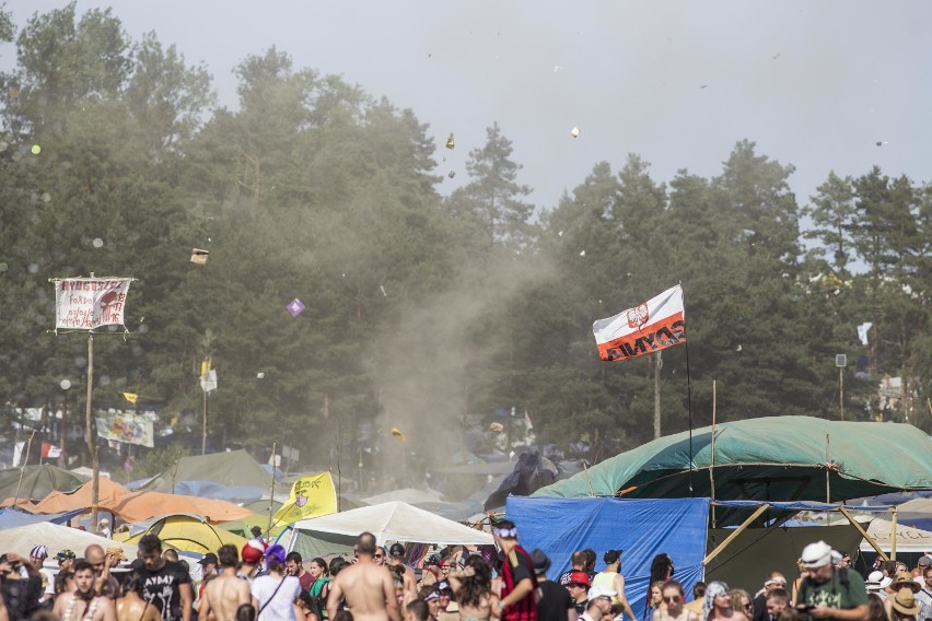 Tornado na Pol'and'Rock Festival 2018. Uważajcie na "trąby...