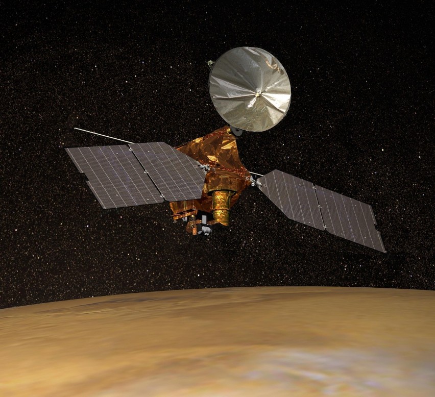 Artystyczna wizja sondy Mars Reconnaissance Orbiter