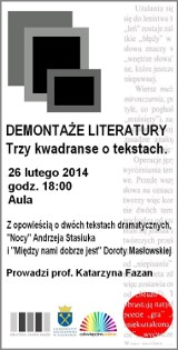 Oświęcim: Demontaż Literatury