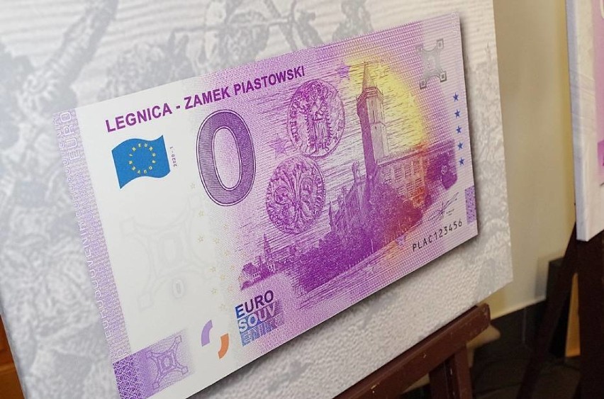 Już w sobotę premiera emisji banknotu pamiątkowego 0 Euro – LEGNICA – ZAMEK PIASTOWSKI