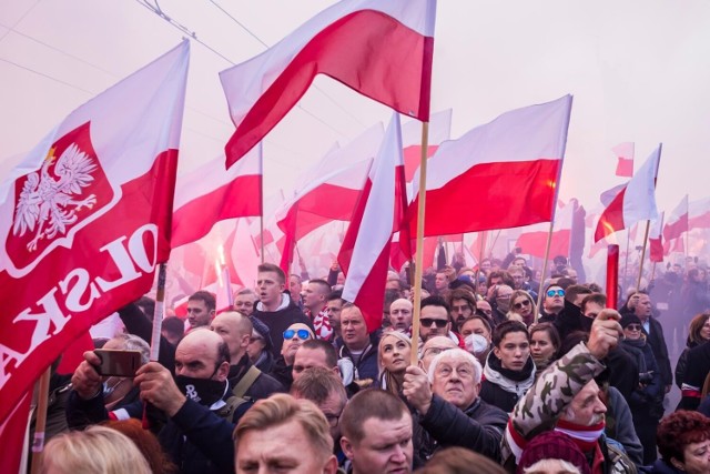 Marsz Niepodległości w Warszawie