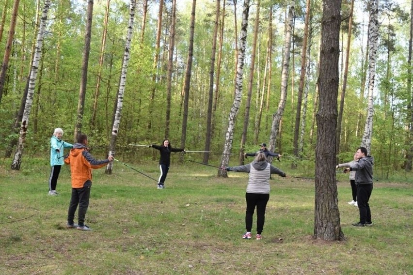 Ruszyły zajęcia „Chodzę bo lubię” na terenie ośrodka Gutwin w Ostrowcu [ZDJĘCIA]