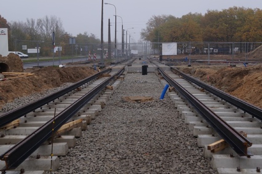 Toruń: Modernizacja pętli tramwajowej Motoarena [ZDJĘCIA]