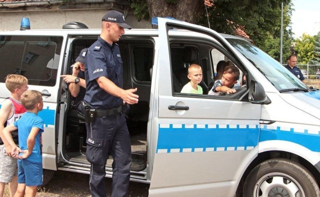 Pokaz policyjnego sprzętu to jedna z kilku atrakcji, zaplanowanych w czasie pikniku z policją - 27 kwietnia w godz. 10 -14 w Myślęcinku.