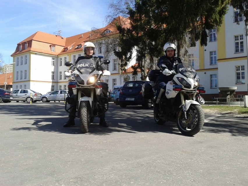 Policjanci z olsztyńskiej drogówki wsiedli na motocykle