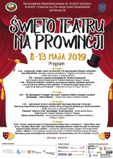 Nowy Folwark:  Święto Teatru na Prowincji - zapraszamy na konfrontacje teatralne w dniach 8-13 maja