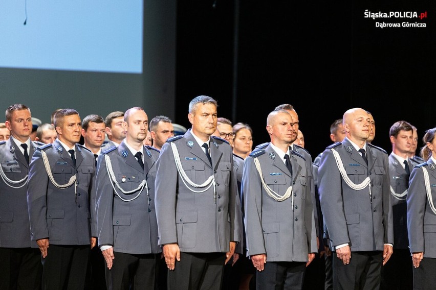 Tak w tym roku świętowali dąbrowscy policjanci...