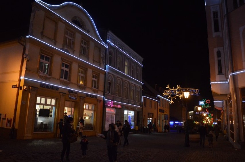 Świąteczne oświetlenie w Wejherowie