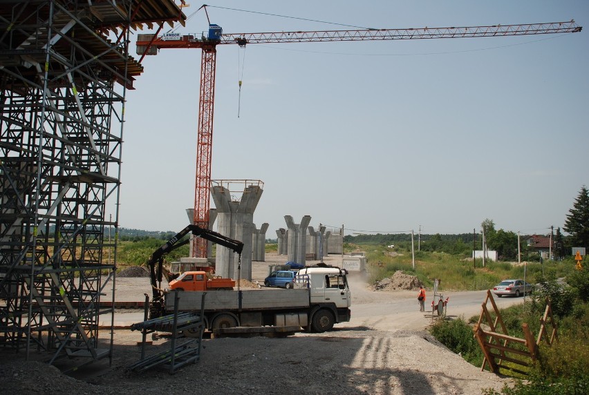 Budowa najdłuższego wiaduktu w Małopolsce