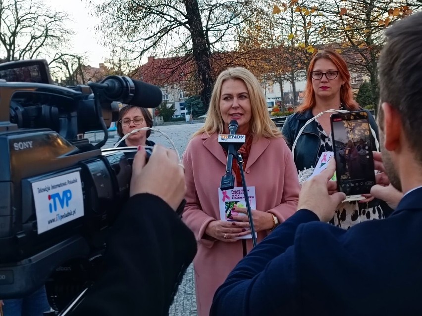 Europosłanka PO w Jaśle. Spotkała się z kobietami i promowała profilaktykę raka piersi