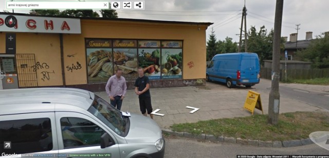 Google Street View - Gniezno i mieszkańcy na zdjęciach