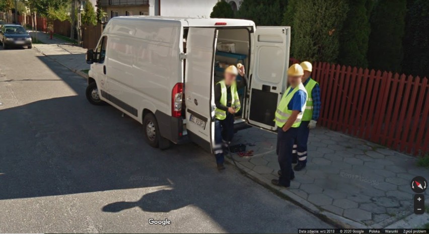 Mieszkańcy Kamieńska na Google Street View. Kto wpadł w oko kamer Google? [ZDJĘCIA]