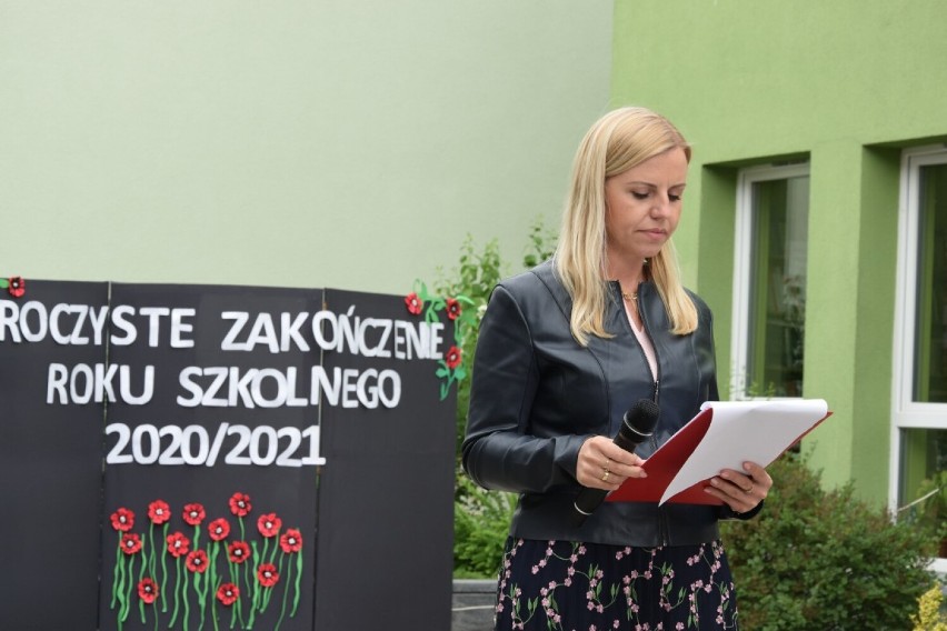 Zakończenie roku szkolnego 2020/2021 klas IV-VIII, w ZSP Przyprostynia - 25.06.2021.