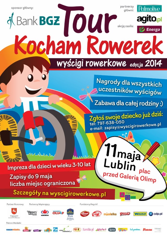 Tour Kocham Rowerek w Lublinie