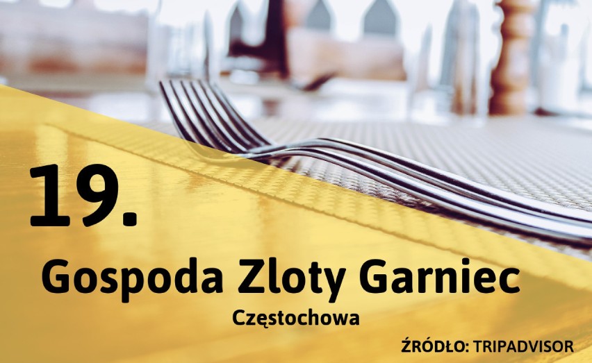 Najlepsze restauracje z kuchnią lokalną w woj. śląskim