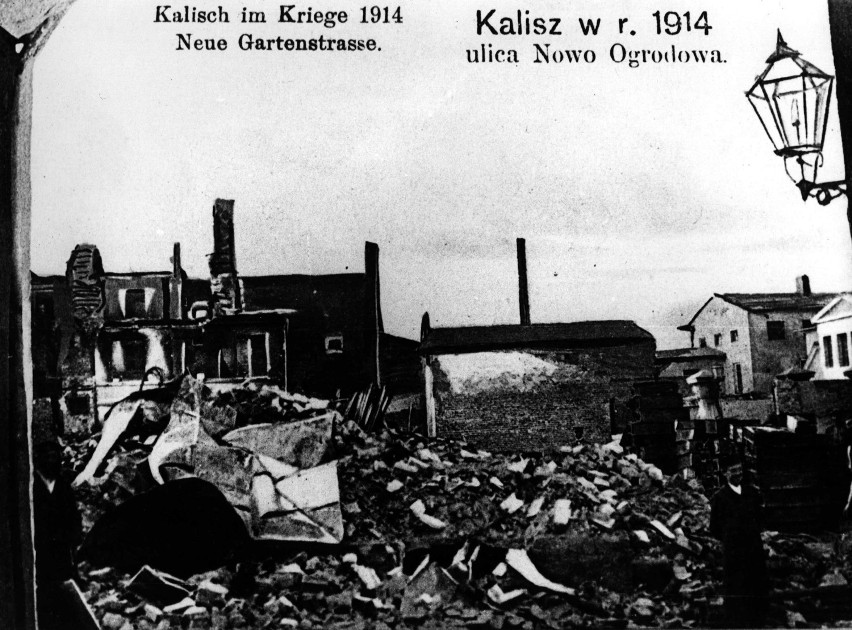W 1914 roku niemal cały Kalisz został zrównany z ziemią