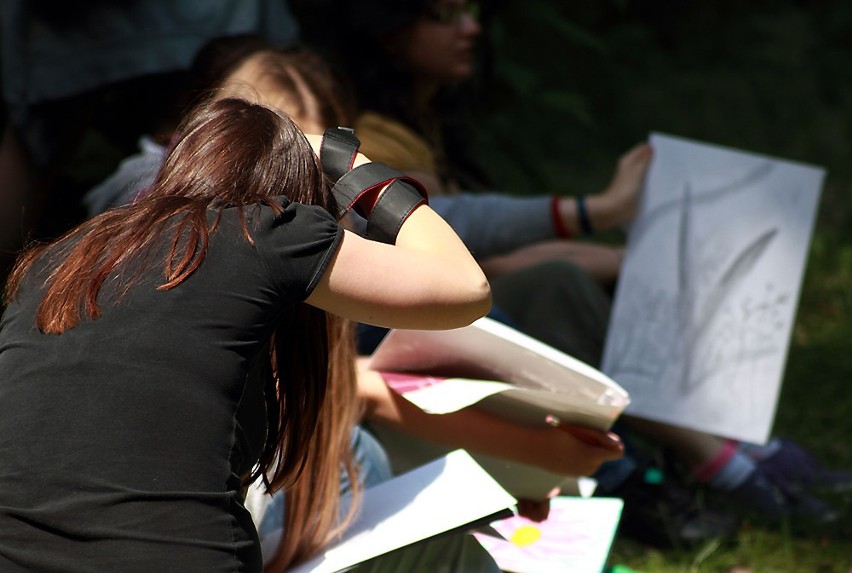 Arboretum w kadrach studentów i uczniów [ZDJĘCIA FOTONU]