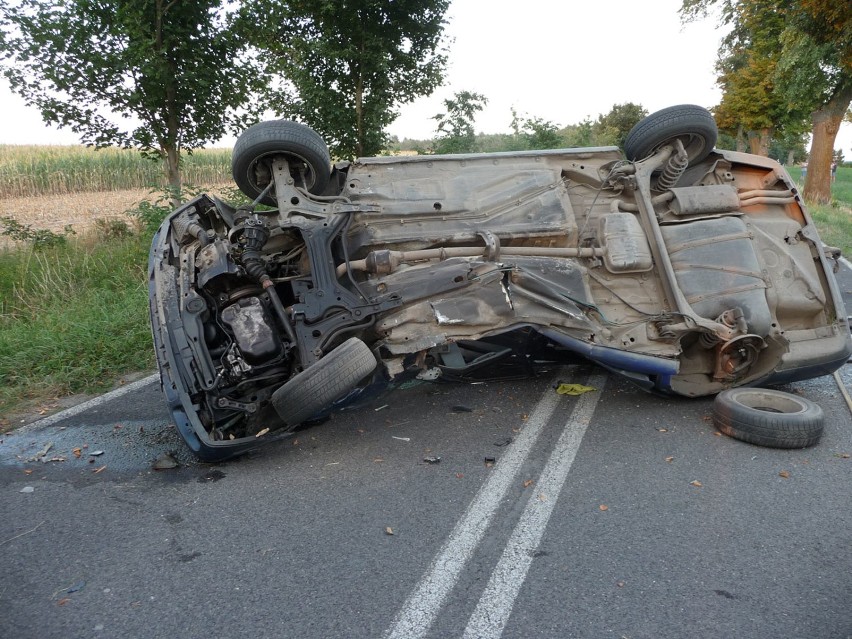 Trzy ranne osoby trafiły do szpitali w Świebodzinie i Zielonej Górze [ZDJĘCIA] 