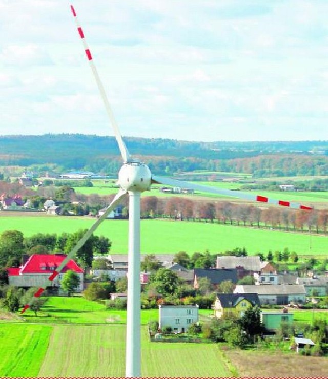 Budowa farm wiatrowych zawsze budzi kontrowersje, podobna sytuacja była w Dusznikach