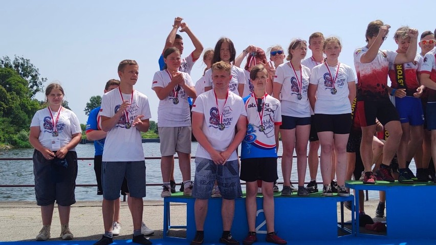 Malbork. Osady smoczych łodzi z medalami w mistrzostwach Polski i Pucharze Polski 