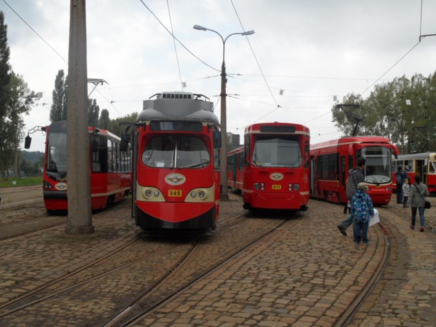 Dzień otwarty zajezdni tramwajowej w Bytomiu-Stroszku,...