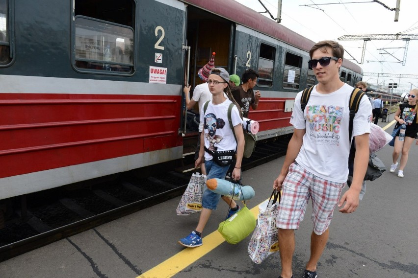 Poznaniacy w drodze na Przystanek Woodstock 2014