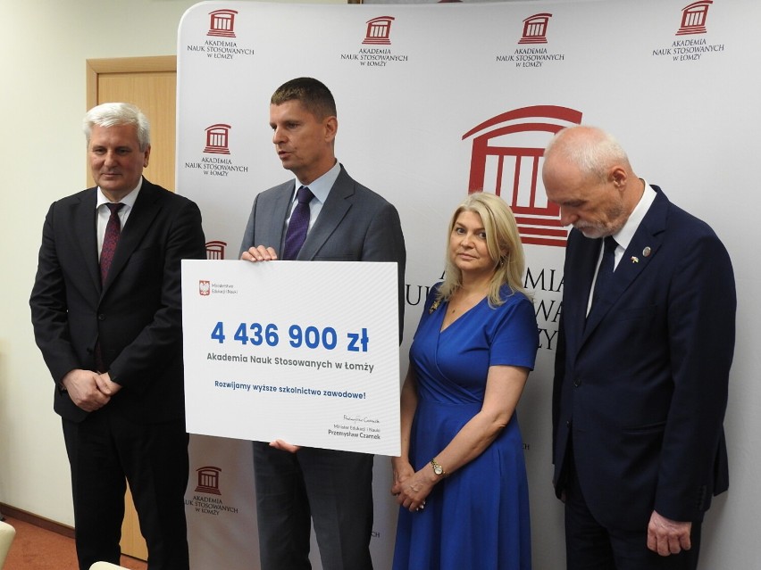 Dodatkowe miliony złotych na Akademię Nauk Stosowanych w Łomży 