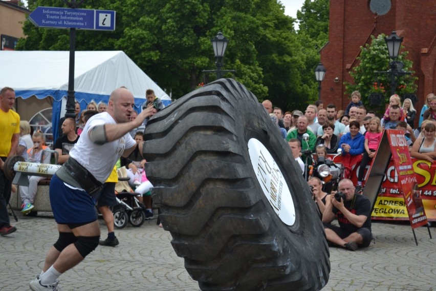 Zmagania strongman w Kartuzach