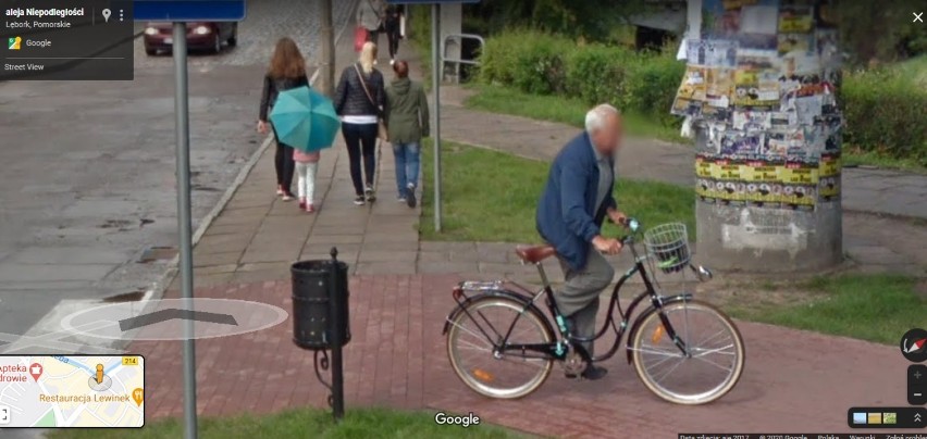 Google Street View objechało Lębork. Zobacz kto się załapał 
