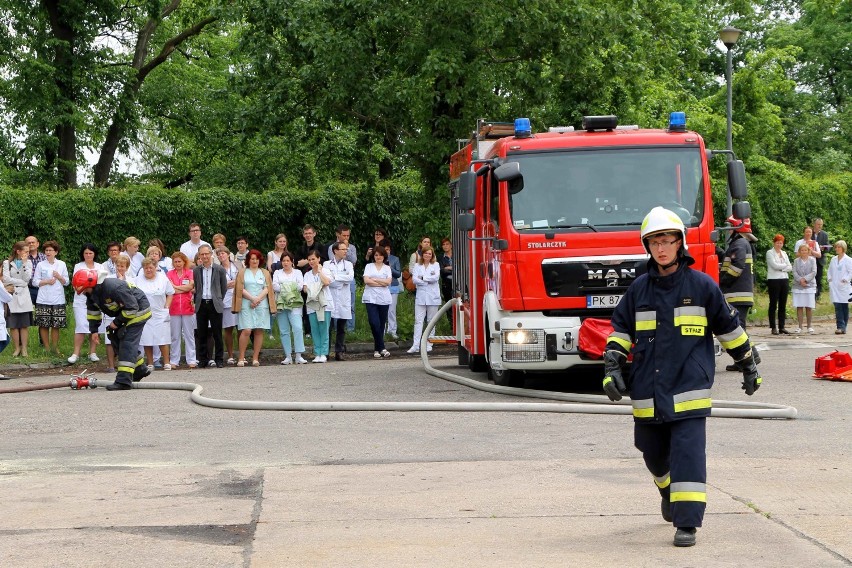 Ćwiczenia służb ratowniczych w kaliskim szpitalu