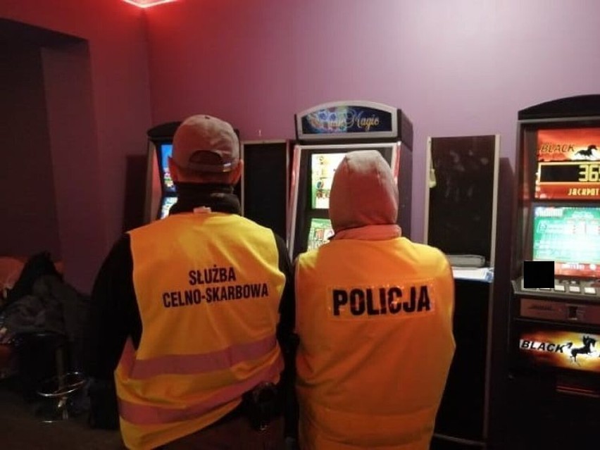 Nielegalne automaty do gier w Malborku