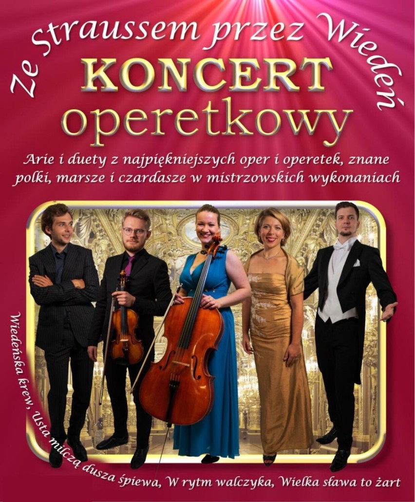 Koło. Koncert operetkowy „Ze Straussem przez Wiedeń” –  już 21 listopada
