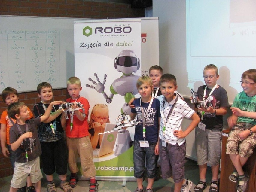Półkolonie w Gliwicach: RoboCamp w Technoparku [ZDJĘCIA]