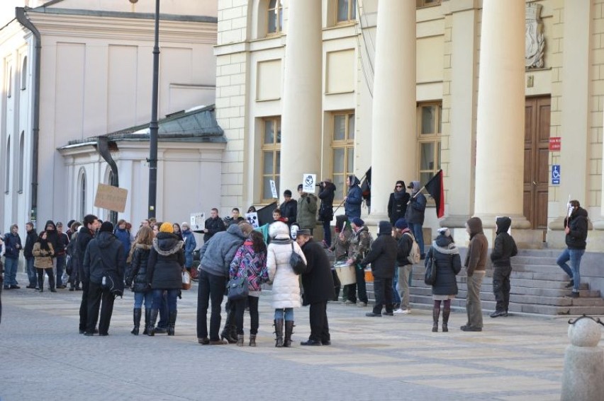 Przeciwnicy ACTA spotkali się już w środę w Lublinie