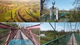 Wiszące mosty na Rabie koło Bochni to oryginalny pomysł na wycieczkę. Są malownicze i leżą na odcinku kilkunastu kilometrów. Zobacz zdjęcia