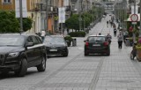 Straż Miejska kontroluje kierowców jeżdżących po deptaku w Kielcach